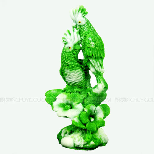 双鹦鹉·盐雕模具、冰雕模具、琼脂雕模具、多功能模具 商品图2