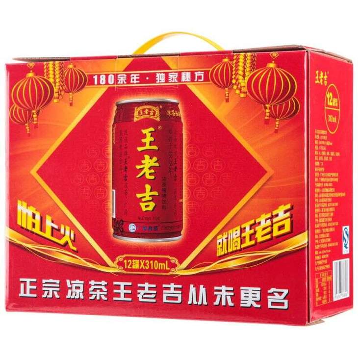 王老吉凉茶 正宗红罐凉茶 310ml/罐