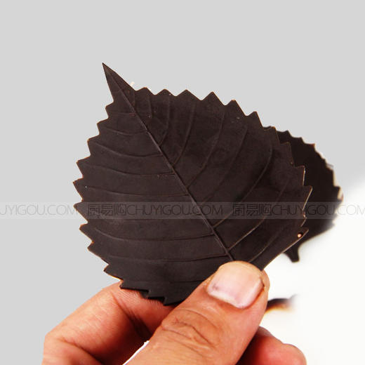树叶巧克力模具·创意盘饰、巧克力插片模具，中西融合烹饪必备工具 商品图0