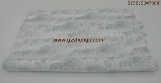 印花蚕丝纸-黑白 商品图1