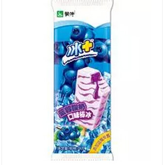 蒙牛冰 冰淇淋 蓝莓味