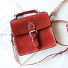 11.1五折 手工制作 头层牛皮 古早可斜跨邮差包 是为俺量身定做的 商品缩略图0