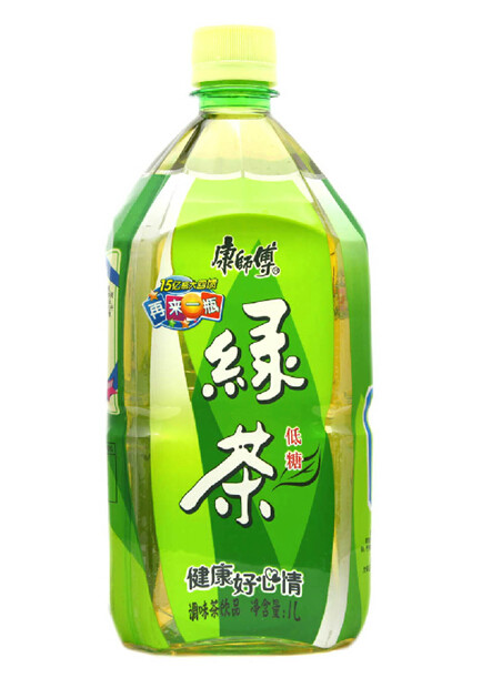 康师傅绿茶1l