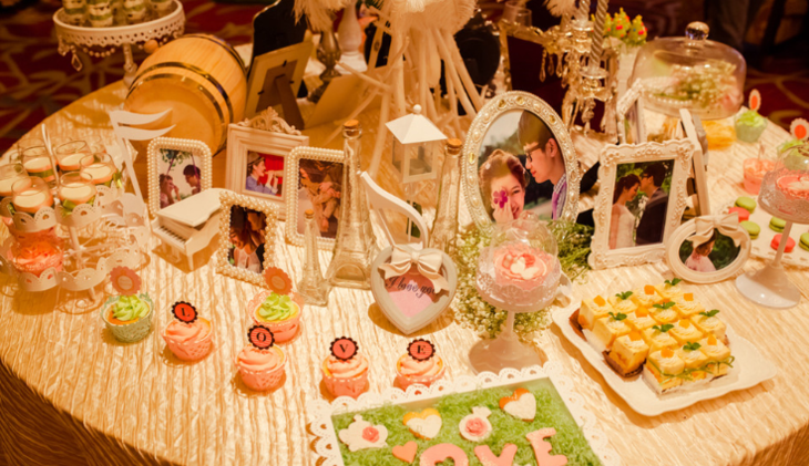 rose cake题婚礼甜品台定制 承接婚宴生日宴寿宴商务活动甜品台