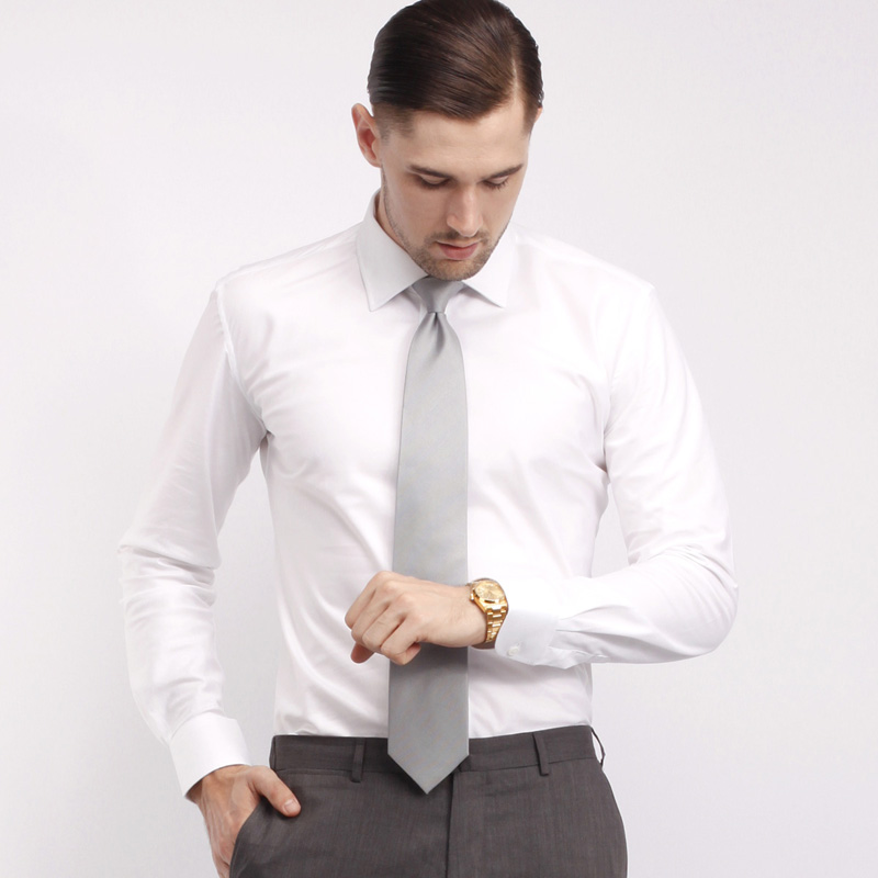 仕族Eabri高唯晶织商务休闲衬衫 男士商务结婚