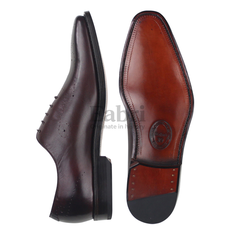 仕族Eabri真皮手工低帮正装皮鞋 男潮流正装商