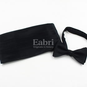 男士真丝领结&腰封礼饰组合装