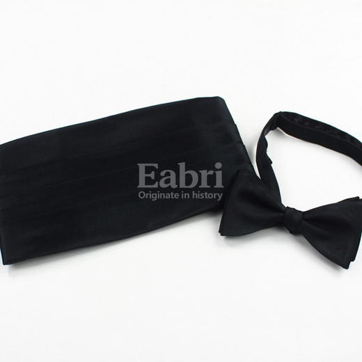 男士真丝领结&腰封礼饰组合装 商品图0