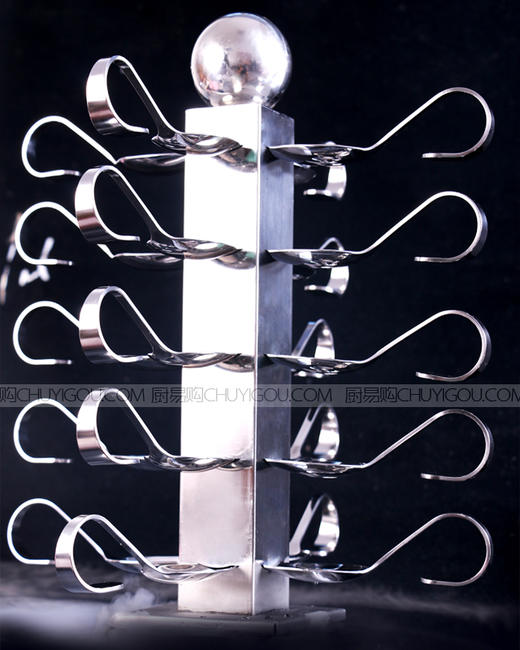 创意布迪架 创意盛器【套餐一是支架，套餐二包括10只弯勺，套餐三包括20只弯勺】 商品图1