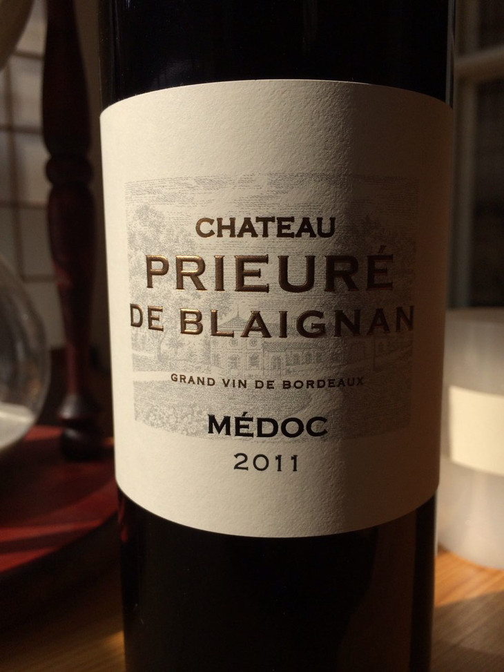 chateau prieure de blaignan (aoc) 产区:梅多克产区 品种:55%