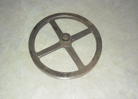 提升机头部皮带轮 26