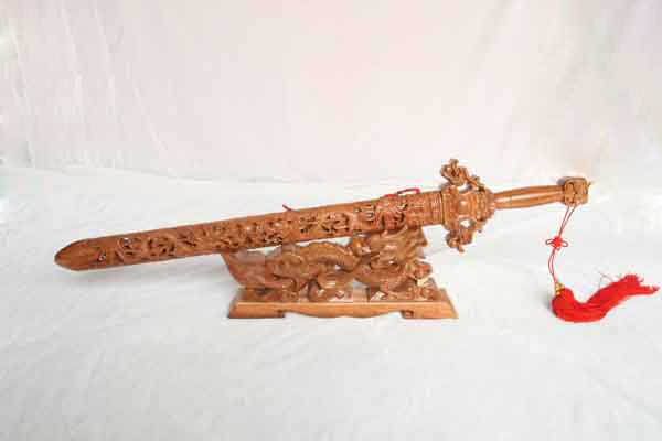 泰山奇石&桃木剑180404