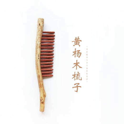 米马杂货 黄杨木梳子“木中君子”  给自己敬重的人做礼物~ 商品图0