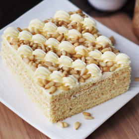 黑池松子木糖醇无糖生日蛋糕欧式蛋糕新鲜深圳市同城速递免费配送 