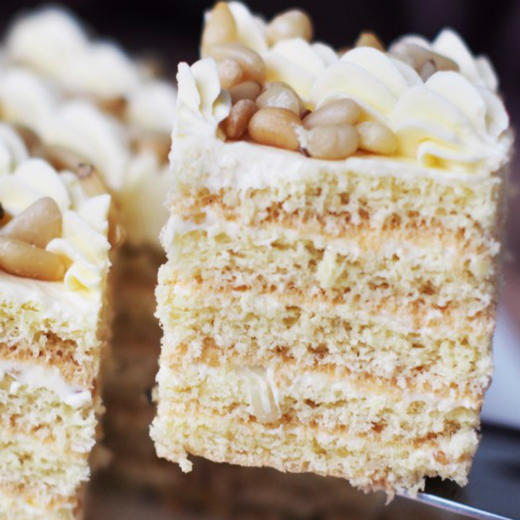 黑池松子木糖醇无糖生日蛋糕欧式蛋糕新鲜深圳市同城速递免费配送  商品图1