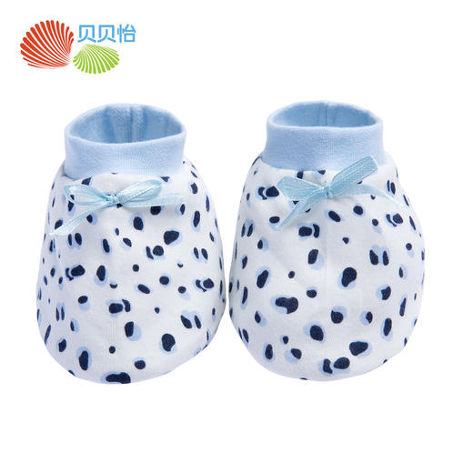 贝贝怡新生儿用品男女宝宝纯棉婴儿袜套护脚套棉袜 151P144 商品图7