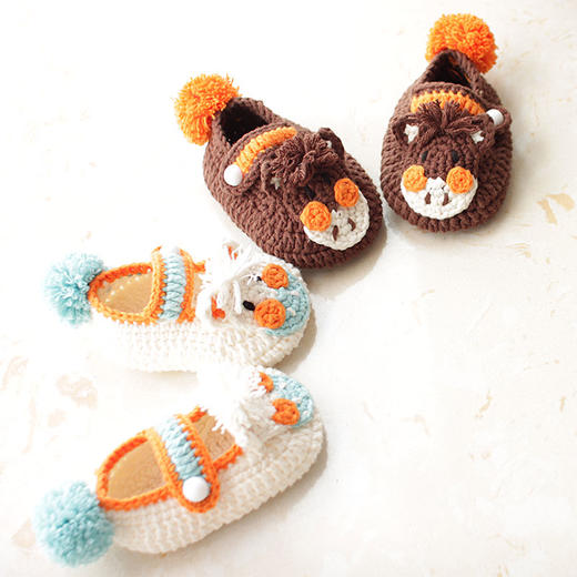 【B083】新妈咪手作_钩针小马婴儿鞋教程 商品图4