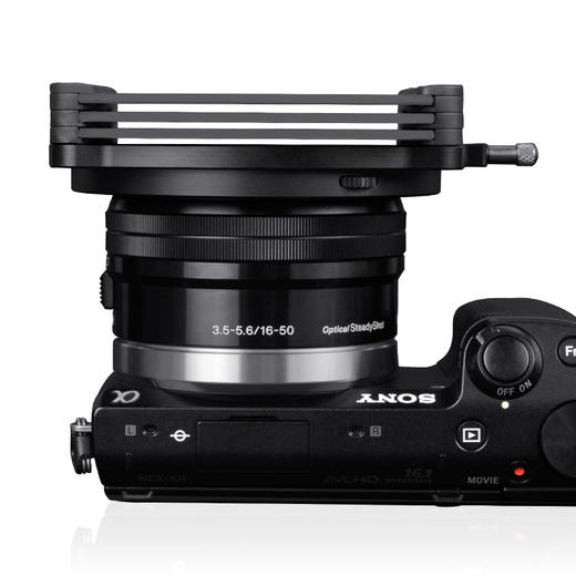 滤镜支架 70mm微单系统 滤镜支架 微单相机  航空铝 方形插片系统 方镜支架 商品图3