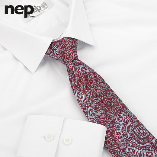 男士条纹棉涤混纺英式衬衫 商品图0