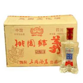 桃园结义 仁酒 浓香型白酒 480mlX12  酒精度50%