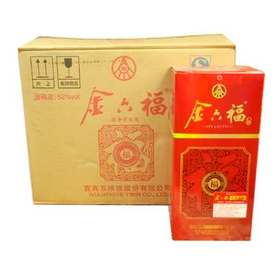 金六福 福酒  浓香型白酒  500mlX6 酒精度50%