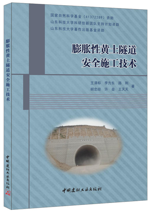 【正版现货】膨胀性黄土隧道安全施工技术  王清标著  中国建材工业出版社 商品图0