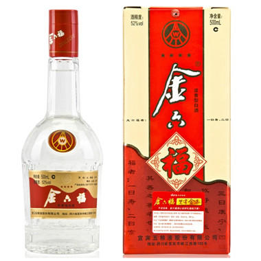 【12年老酒金六福】 新四星 52° 浓香型白酒 商品图0