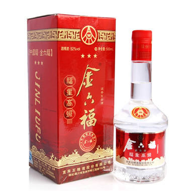 【金六福】三星 福星高照 52°浓香型白酒（12年老酒仅剩3瓶） 商品图0