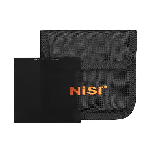 偏振镜 100mm 玻璃插片滤镜 方形偏振滤光镜 方镜偏光镜 CPL镜 商品图1