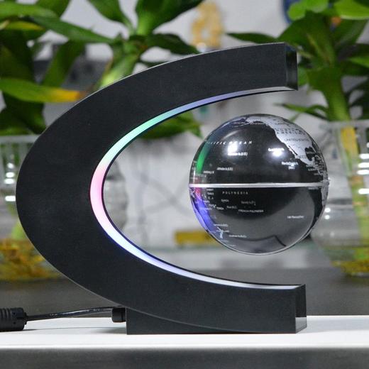 磁悬浮地球仪C型3.5寸办公室工艺品摆件新奇特高科技创意生日礼物 商品图4