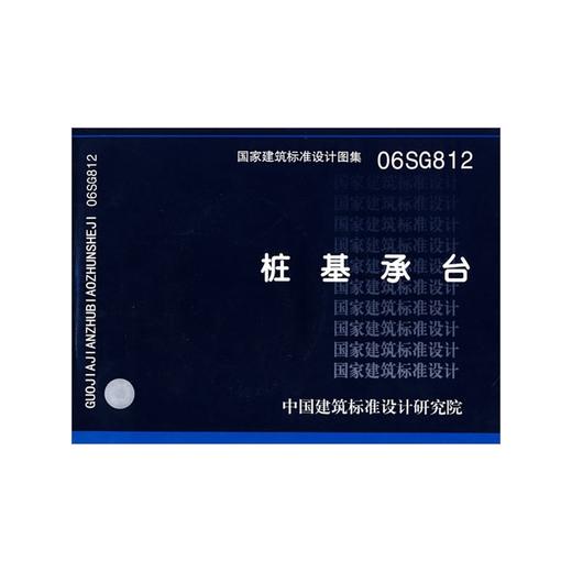 06SG812(含光盘)桩基承台 商品图0