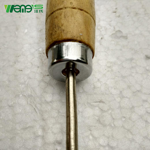 【正品保证】汪氏养蜂工具铜头滚轮木柄埋线器齿轮轮式压线器蜂具 商品图1