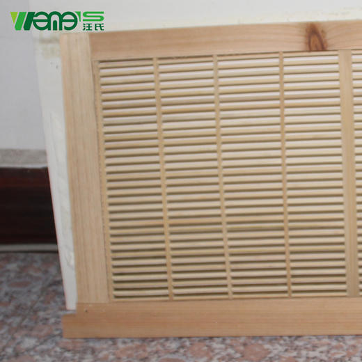 【正品保证】养蜂工具蜜蜂箱立式中蜂隔王板隔王珊框式隔王板49*26 商品图1