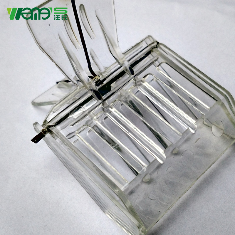 【正品保证】汪氏养蜂用具王笼中锋意蜂蜂王夹子书夹式囚王笼塑料锁王笼