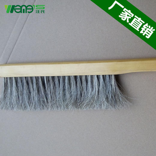 【正品保证】汪氏蜂具木把三排马毛蜂刷正宗优质耐用蜂刷外贸出口品质养蜂必备 商品图4