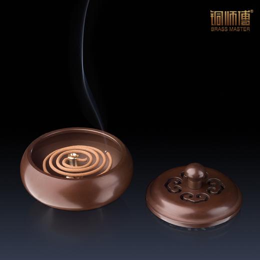 铜师傅《带盖三足炉（小号）》 商品图2