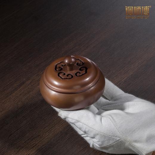 铜师傅《带盖三足炉（小号）》 商品图4