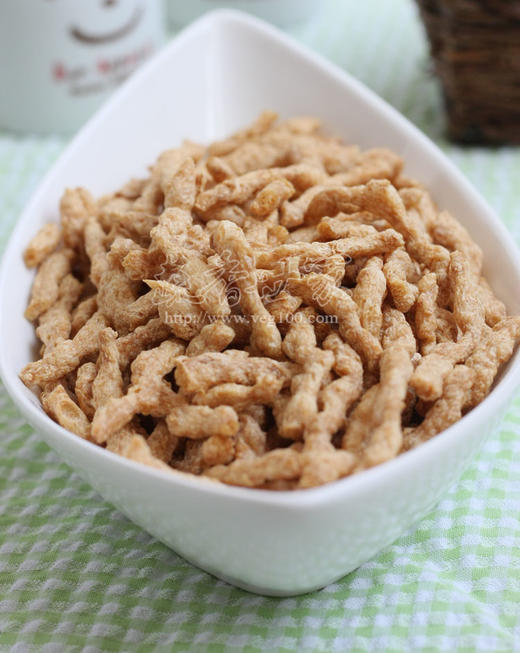 大豆蛋白素肉丝500克/包  仿荤素食斋菜 植物蛋白营养好味道 商品图2