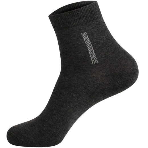 夏季薄款透气浪莎防臭运动袜商务男袜 商品图1