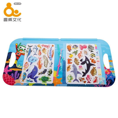 趣威文化Food超人趣味钓鱼磁铁游戏儿童钓鱼玩具磁性认知早教 商品图3