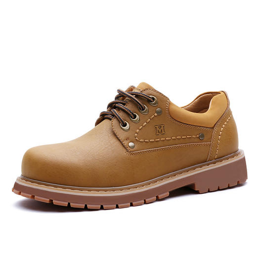 MR.A工装鞋男低帮鞋子男大头鞋男鞋英伦风男款皮鞋系带商务休闲鞋 商品图6