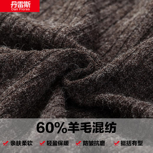 【优美】秋冬女裤背带裤毛呢阔腿裤连体裤九分裤 商品图4