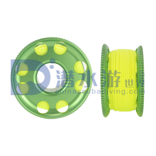 【装备线轮】潜水线轮 弧面铝合金 浮标线轴 商品图2