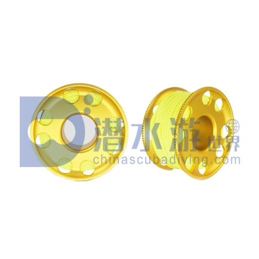 【装备线轮】潜水线轮 弧面铝合金 浮标线轴 商品图3