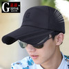 【优美】男棒球帽夏户外大檐伸缩遮阳帽 商品缩略图1