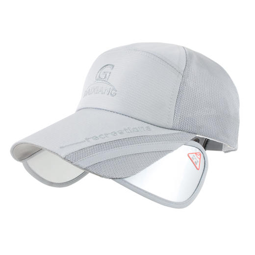 【优美】男棒球帽夏户外大檐伸缩遮阳帽 商品图3