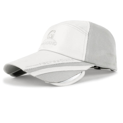 【优美】男棒球帽夏户外大檐伸缩遮阳帽 商品图4