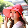 【优美】女夏防紫外线沙滩太阳帽防晒可折叠凉帽 商品缩略图1